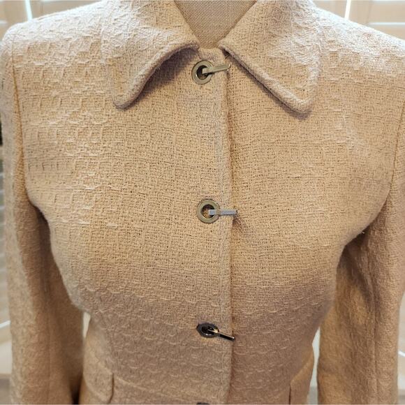 DOLCE & GABBANA MADE IN ITALY JACKET WITH SILK SIZE 40 (US 8) - Picture 5 of 8